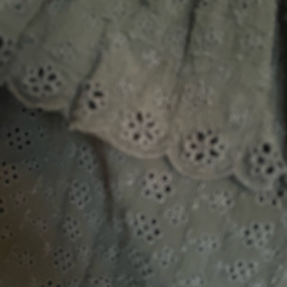 Rebecca Taylor Open Shoulder black lace top - Picture 4 of 6